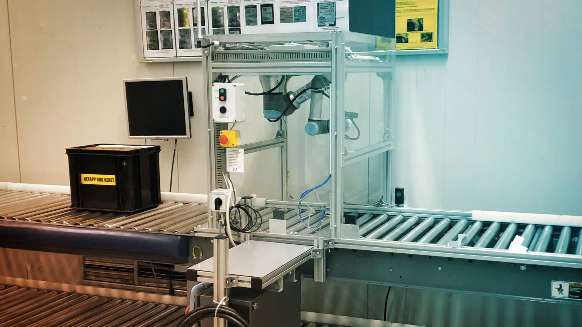 Robotic Labelling Cell for Automated Product Identification